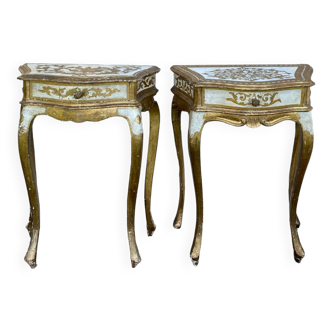 Florentine bedside tables