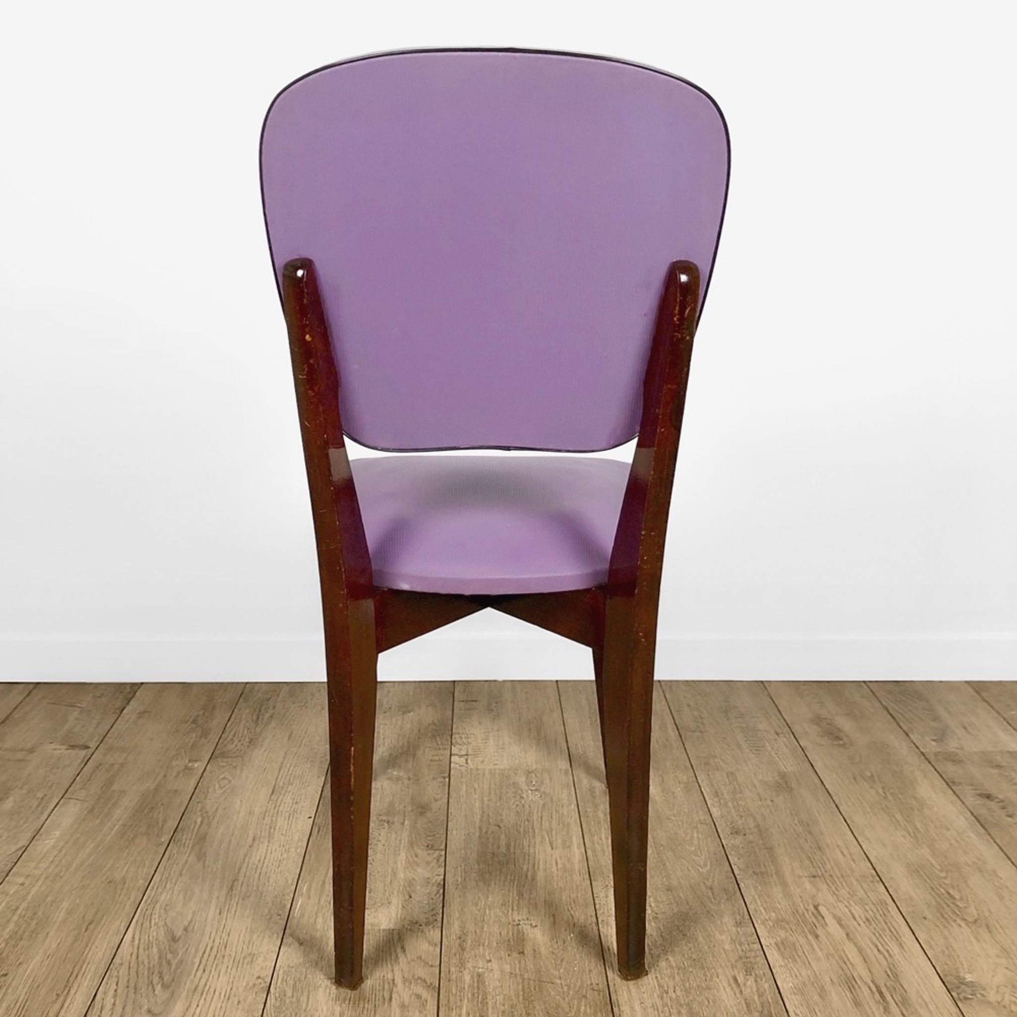 Colorful chair duo