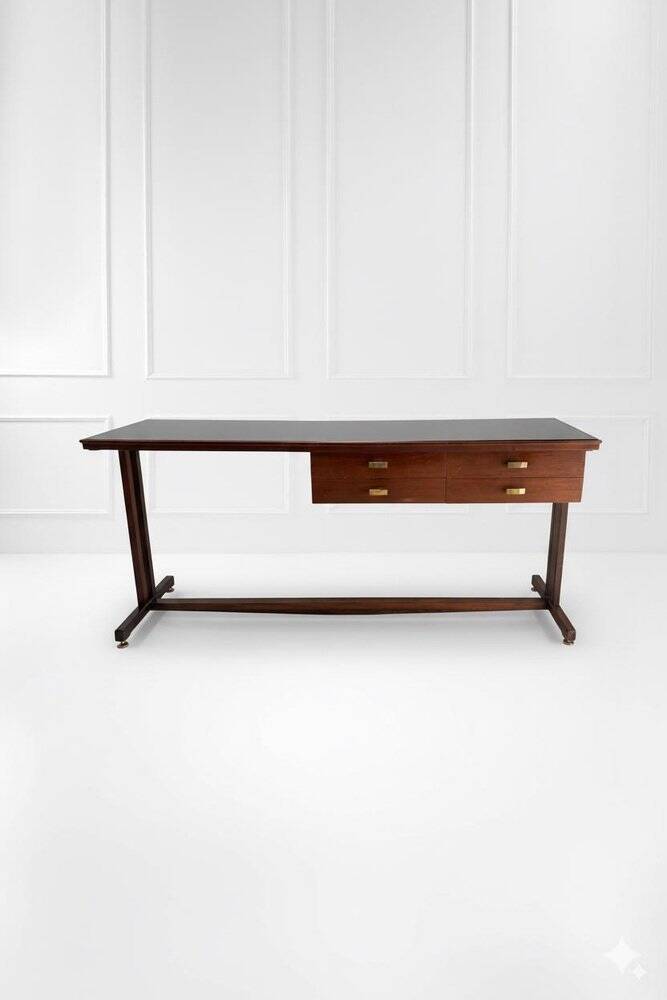 Mid-Century Dressing Table attributed to Silvio Cavatorta, Italy, 1950s