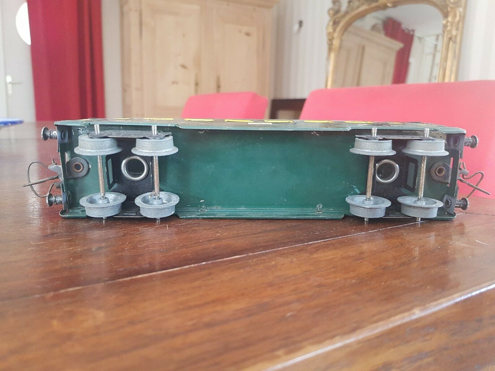 O Hornby Passenger Car Ladder Wagon