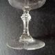 6 champagne coupes, vintage glass coupes
