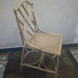Rattan chair vintage home