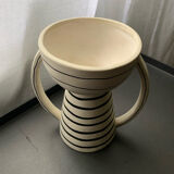 Vase blanc mat