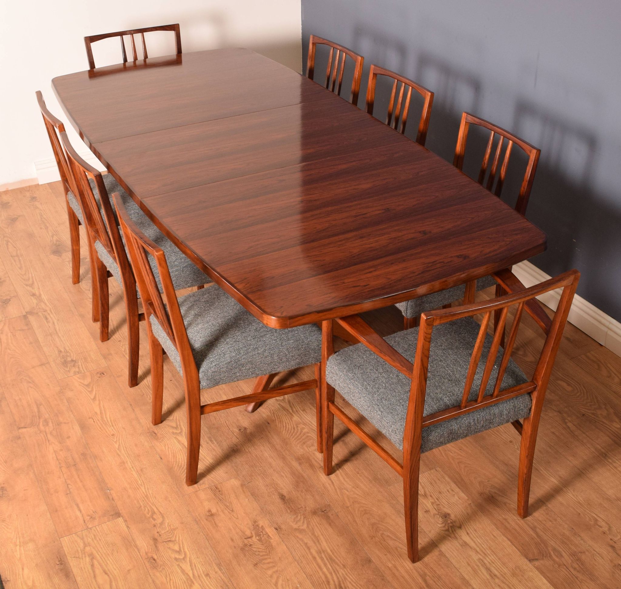 Dining table and 8 chairs