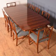 Dining table and 8 chairs