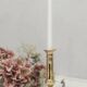 Brass candle holder