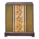 Napoleon III upholstered wooden chest, storage chest, interior decoration