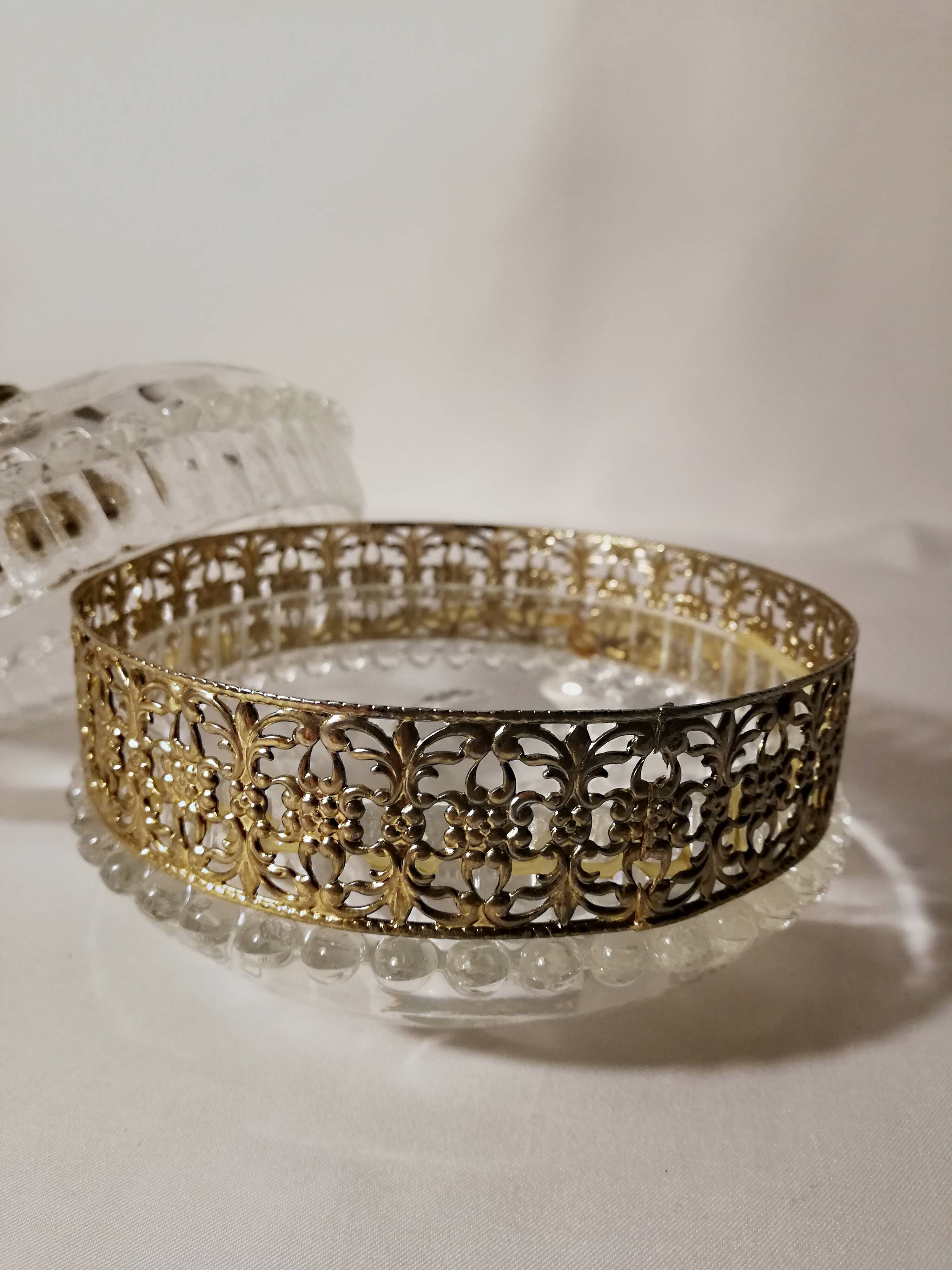 Crystal Art Deco Box
