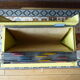 COLUMBIA - suitcase vintage 50/60s yellow metal Binder