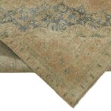 1980s 288 cm x 378 cm beige wool carpet