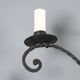 Wall sconce in wrought iron with 5 lights - Italy