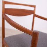 Mid-century teak dining chairs by Tom Robertson for McIntosh, 1960s, set of 4