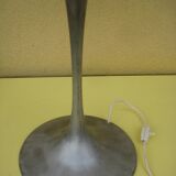 Lampe d'ambiance 1970 pied tulipe in brushed aluminium, reclining day offal