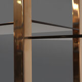 Hollywood regency style wall unit from Belgochrom, 1970s