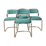 Set of 4 cantilever chairs from the 70s