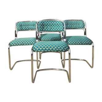 Set of 4 cantilever chairs from the 70s