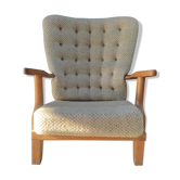 Fauteuil grand repos par Guillerme et Chambron