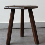 Tabouret brustaliste tripode, 50's.
