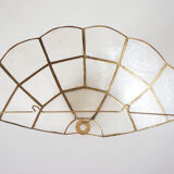 Mother-of-pearl shell shape wall lamp
