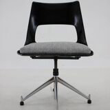 1960s Kay Korbing Swivel Chair Model KK-1A for Fibrex Denmark