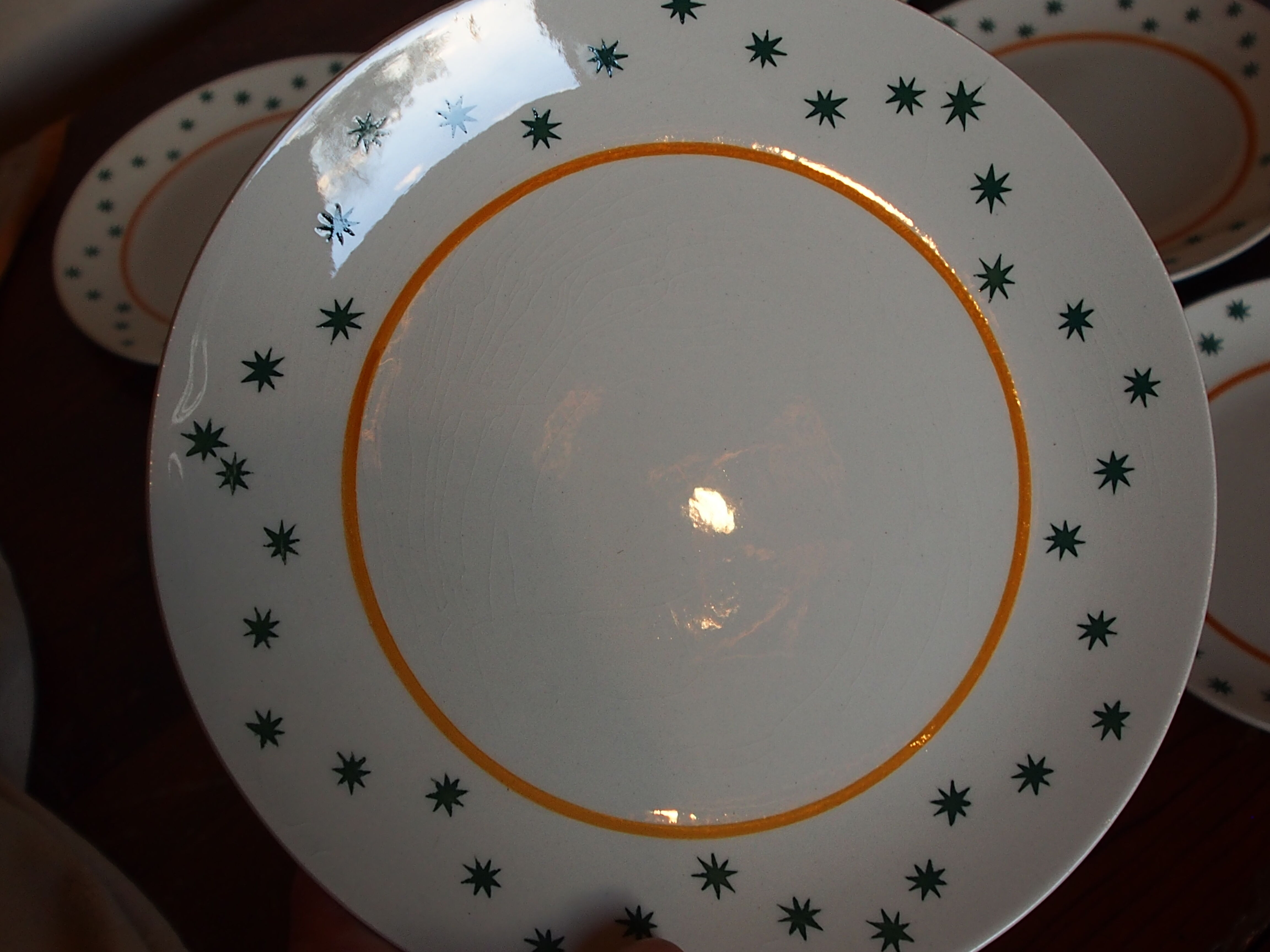 Set of 6 gien asiattes model Constellation creation millefleurs