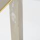 1970 1980 of Luigi Della Maddelena vintage Italian rectangular coffee table