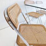 Ensemble de 6 chaises pliantes 'Plia' par Giancarlo Piretti pour Anonima Castelli années 1970