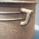 Cast-foot and cast-iron cauldron