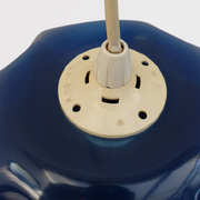 1950 blue glass hanging