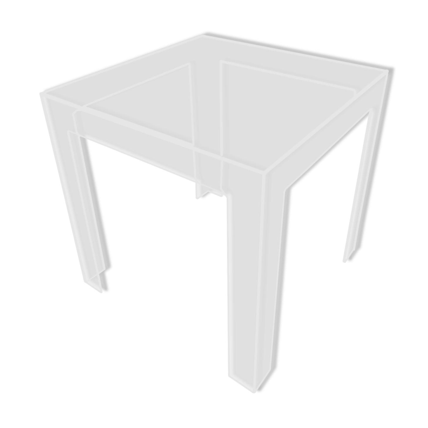 Coffee table Jolly de Kartell design Paolo Rizzatto