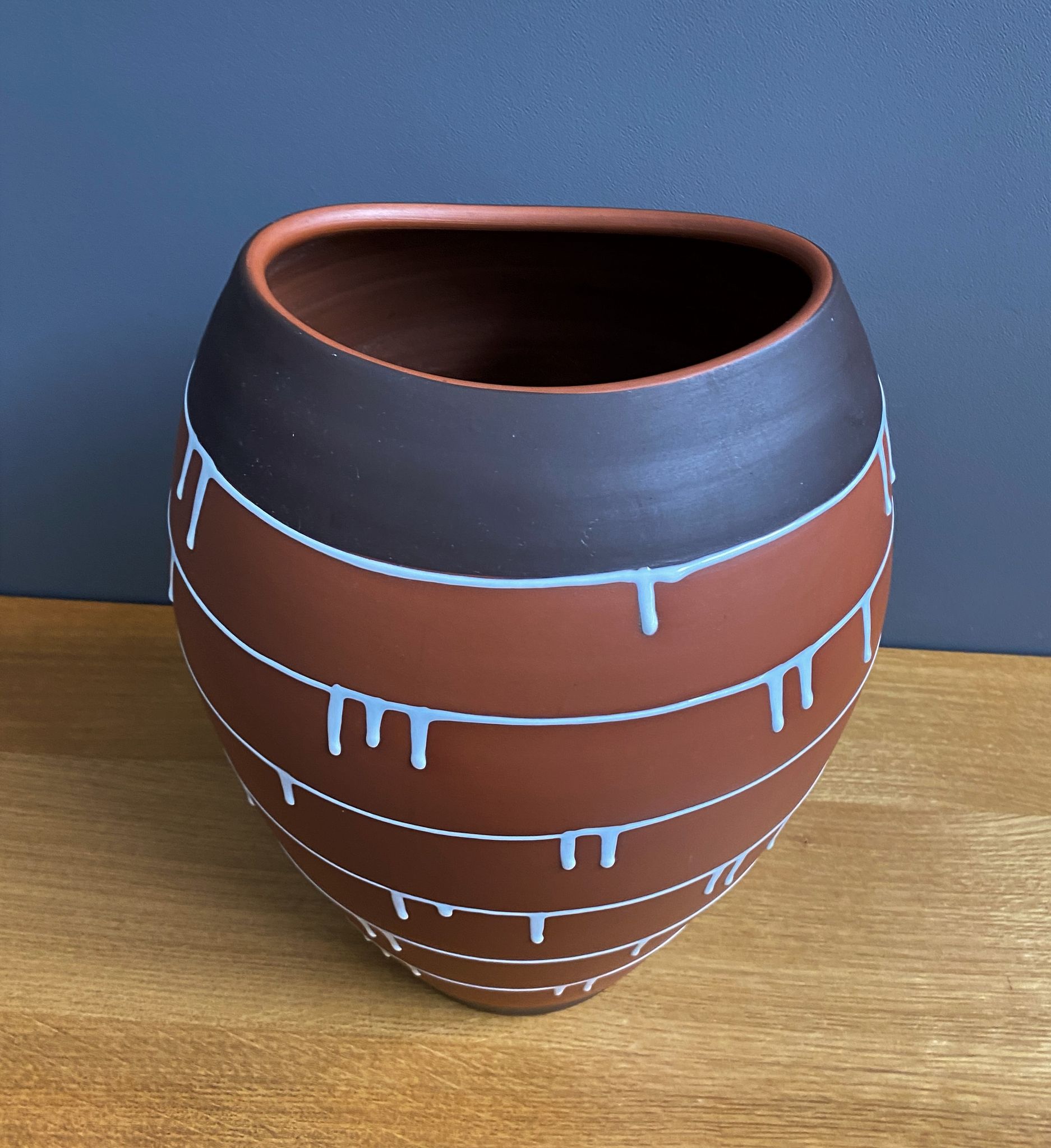 Palermo decor Vase by Ilkra Edelkeramik designer Ernst Werner 1960s