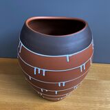 Palermo decor Vase by Ilkra Edelkeramik designer Ernst Werner 1960s