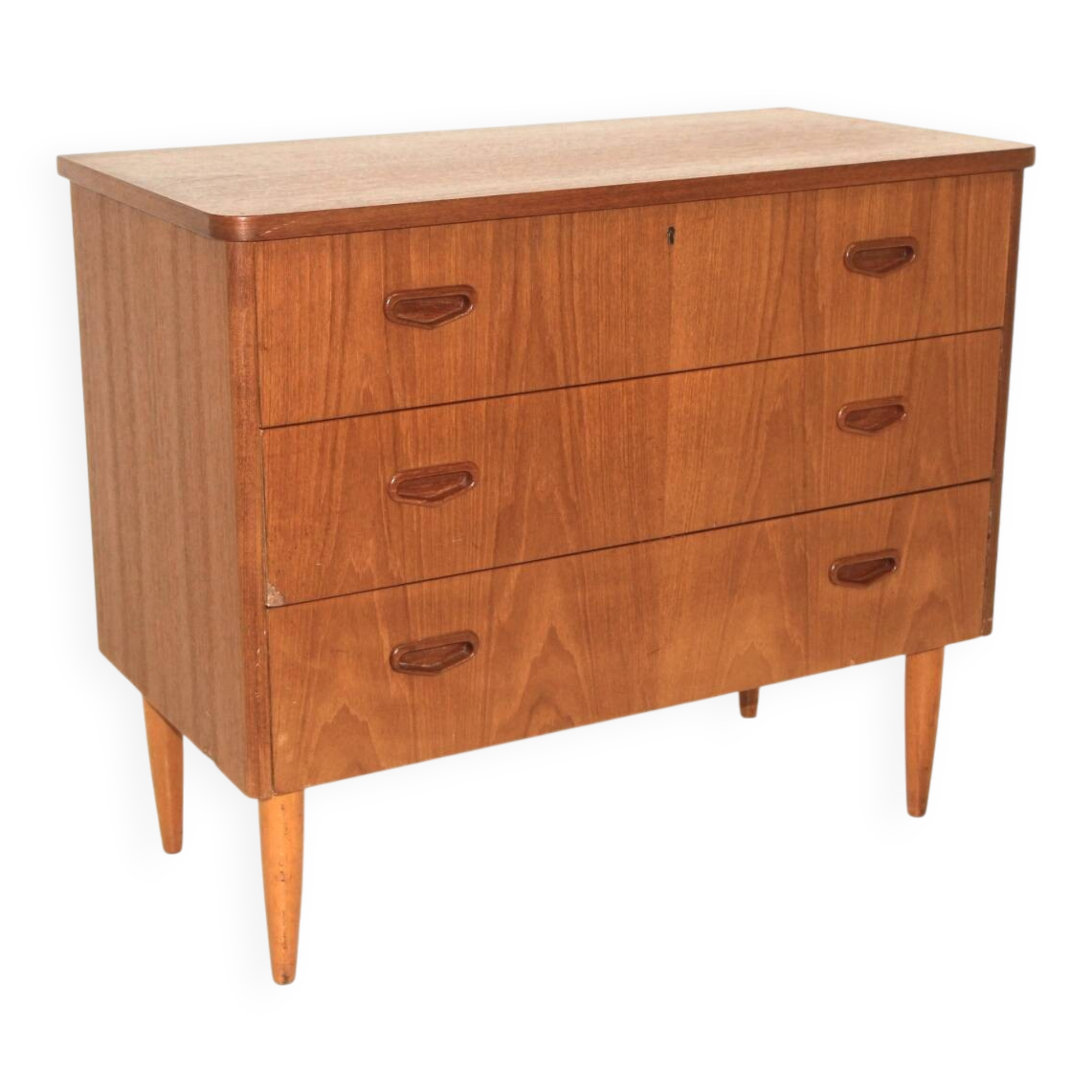 Scandinavian teak chest of drawers, Sweden, 1960