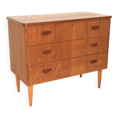 Commode scandinave en teck, Suède, 1960