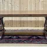 Oak monastery table from the 1980s