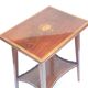 Game table in mahogany England late 19th century early 20th century