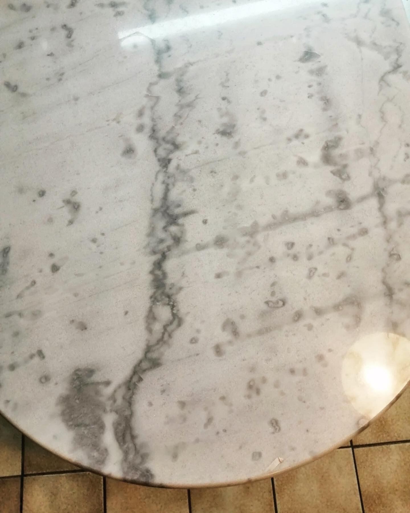 Marble bistro table