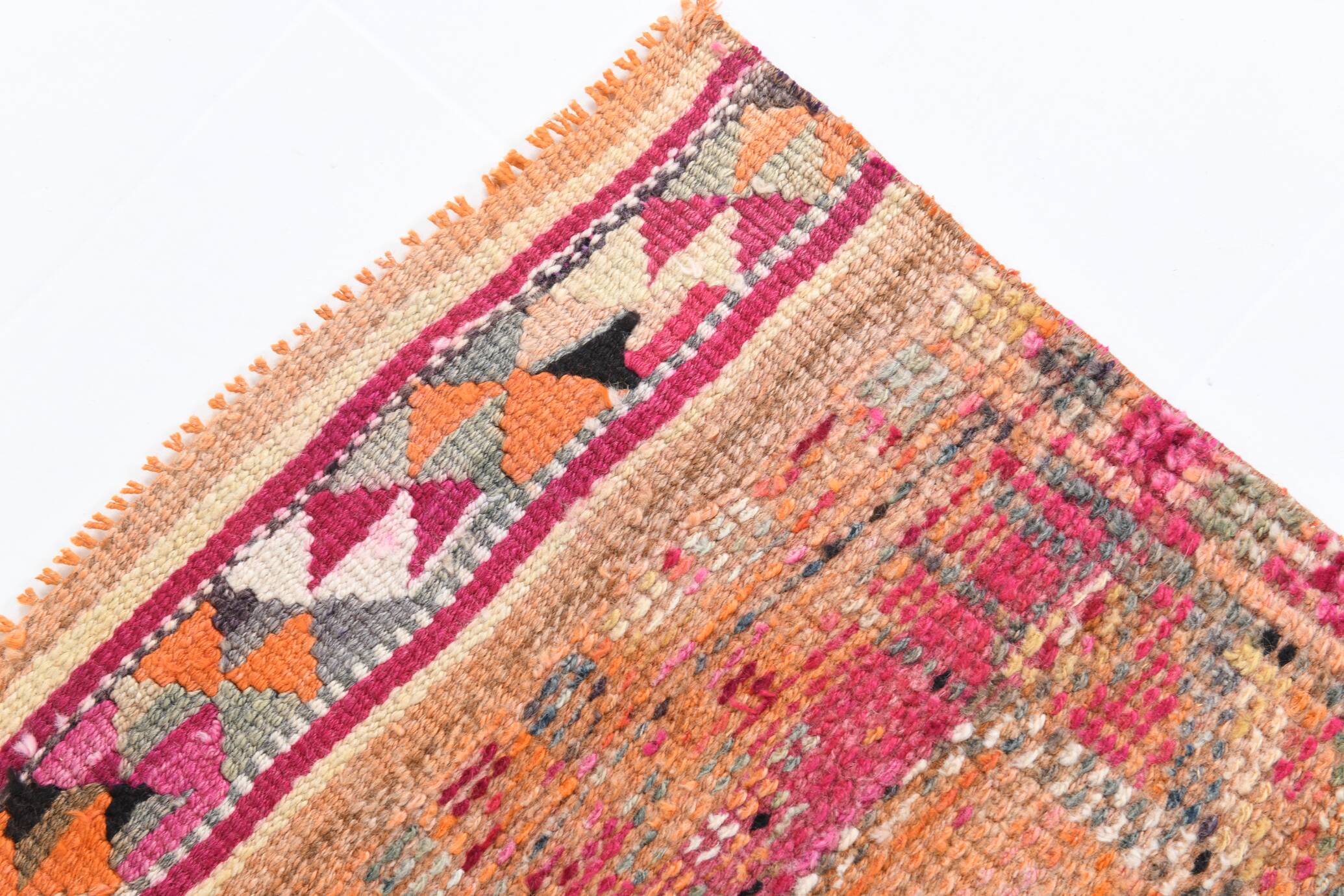 3x10 Rug For Hallway Orange Turkish Runner Rug, 81x296Cm SK 18378 FREE SHIPPING