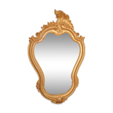 Miroir doré style louis xv.