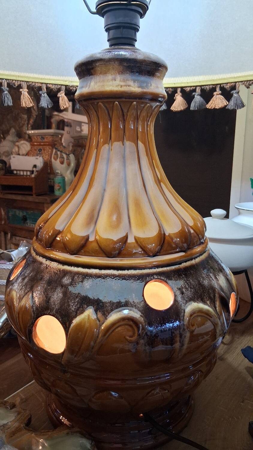 Lampe fat lava
