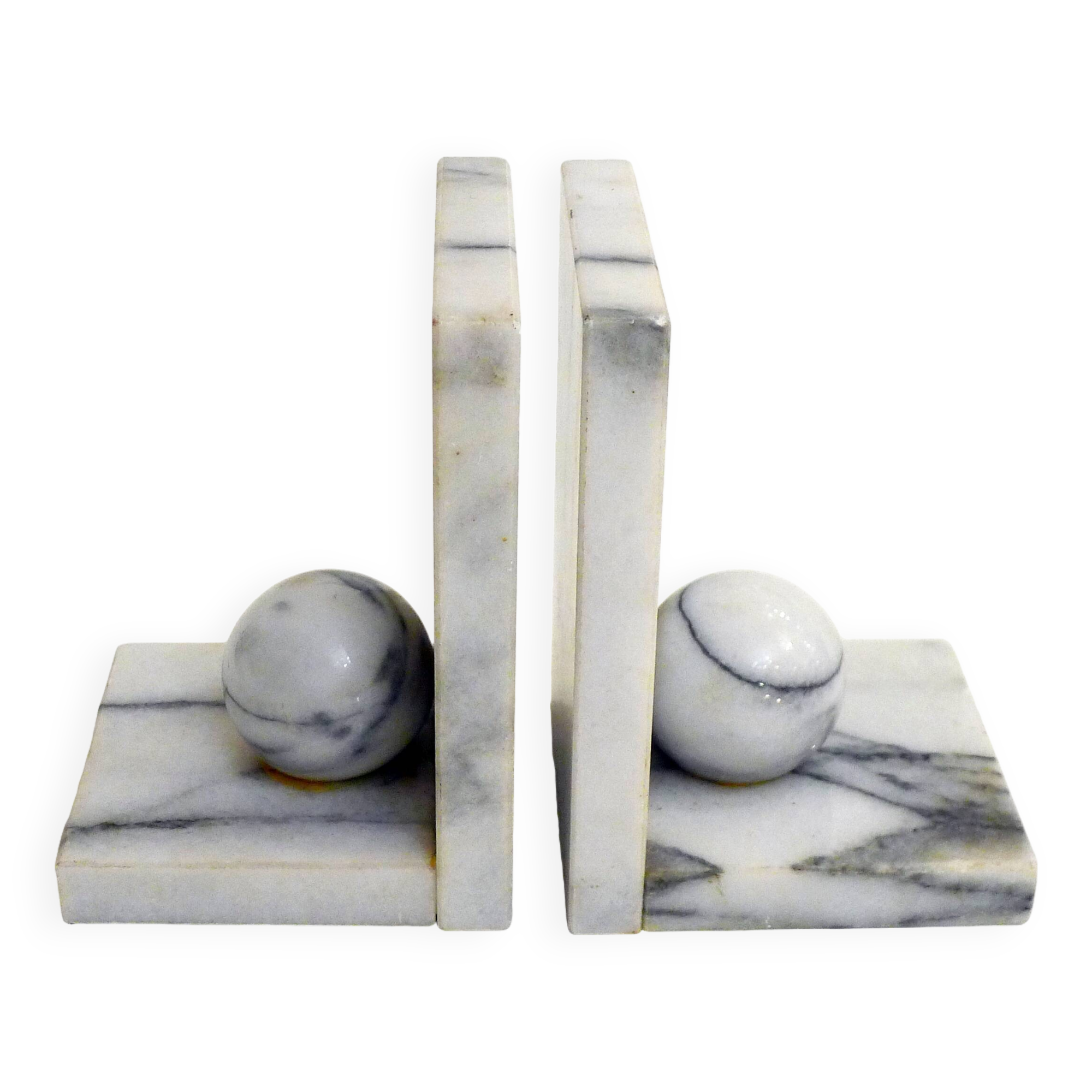 Pair of Marble Bookends