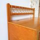 Banc coffre à jouets rotin