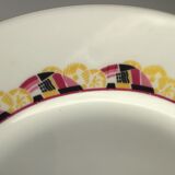 Hollow dish Limoges porcelain art deco