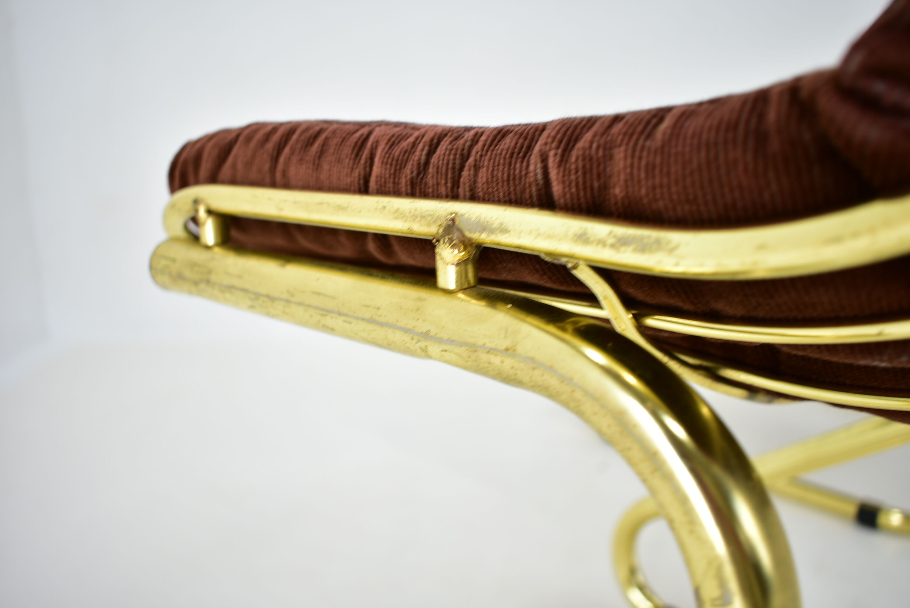 Midcentury set of four dining chairs, italy, 1970s