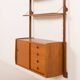 Ergo one bay teak wall unit, Norway, 1960s