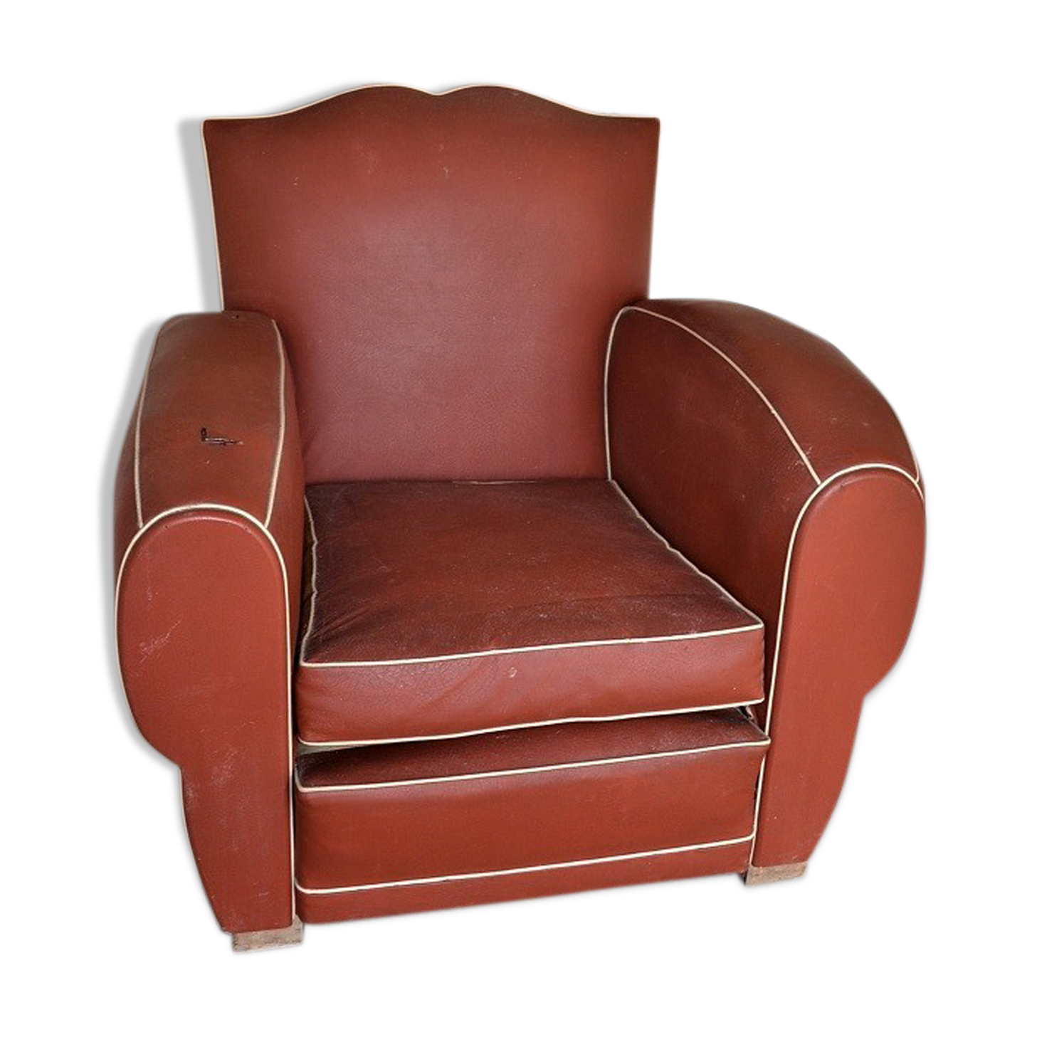 Moustache club armchair
