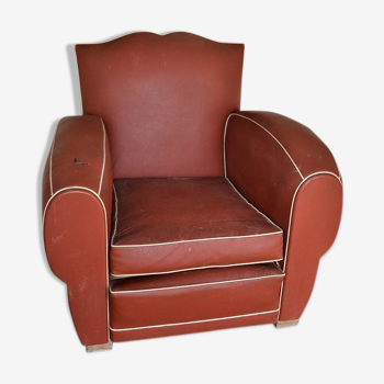 Moustache club armchair