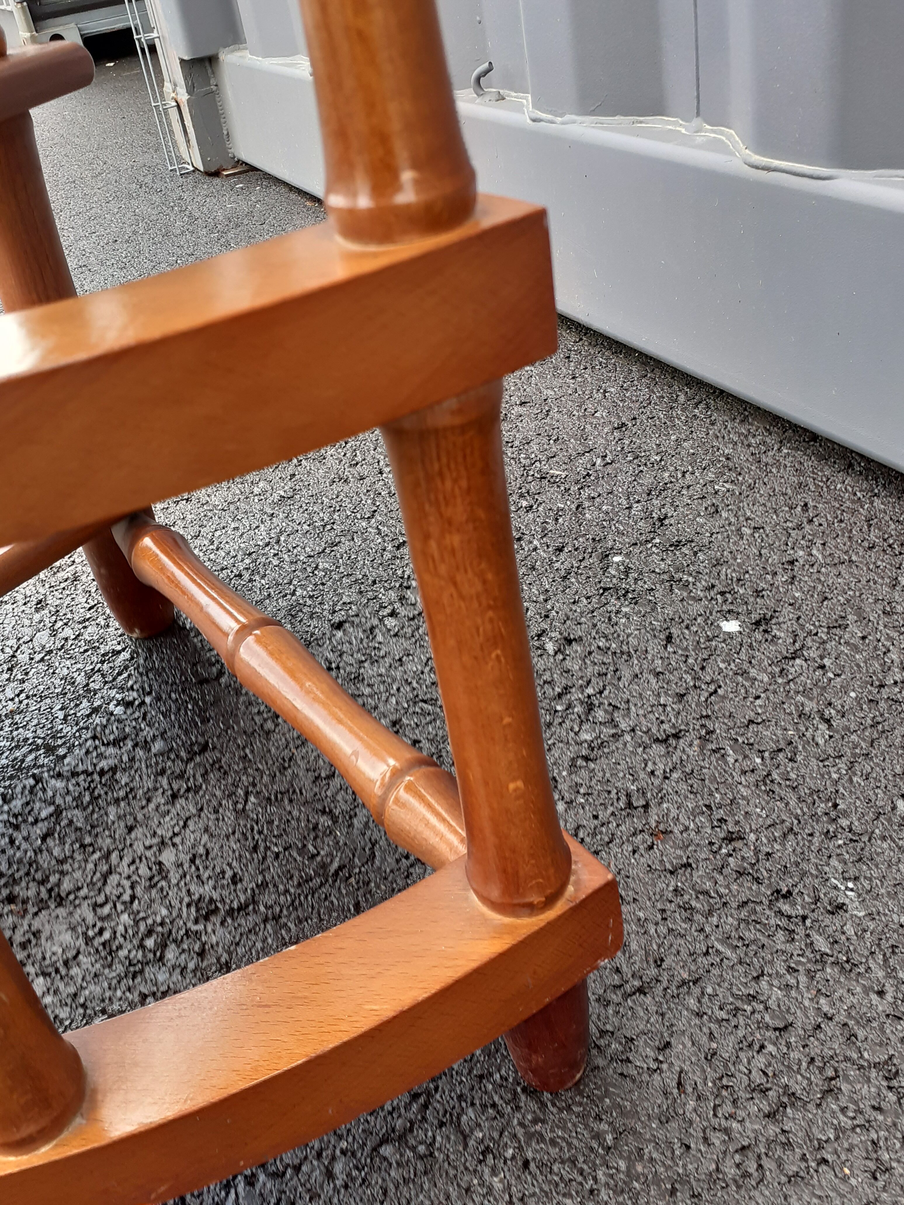 Ancient library staircase