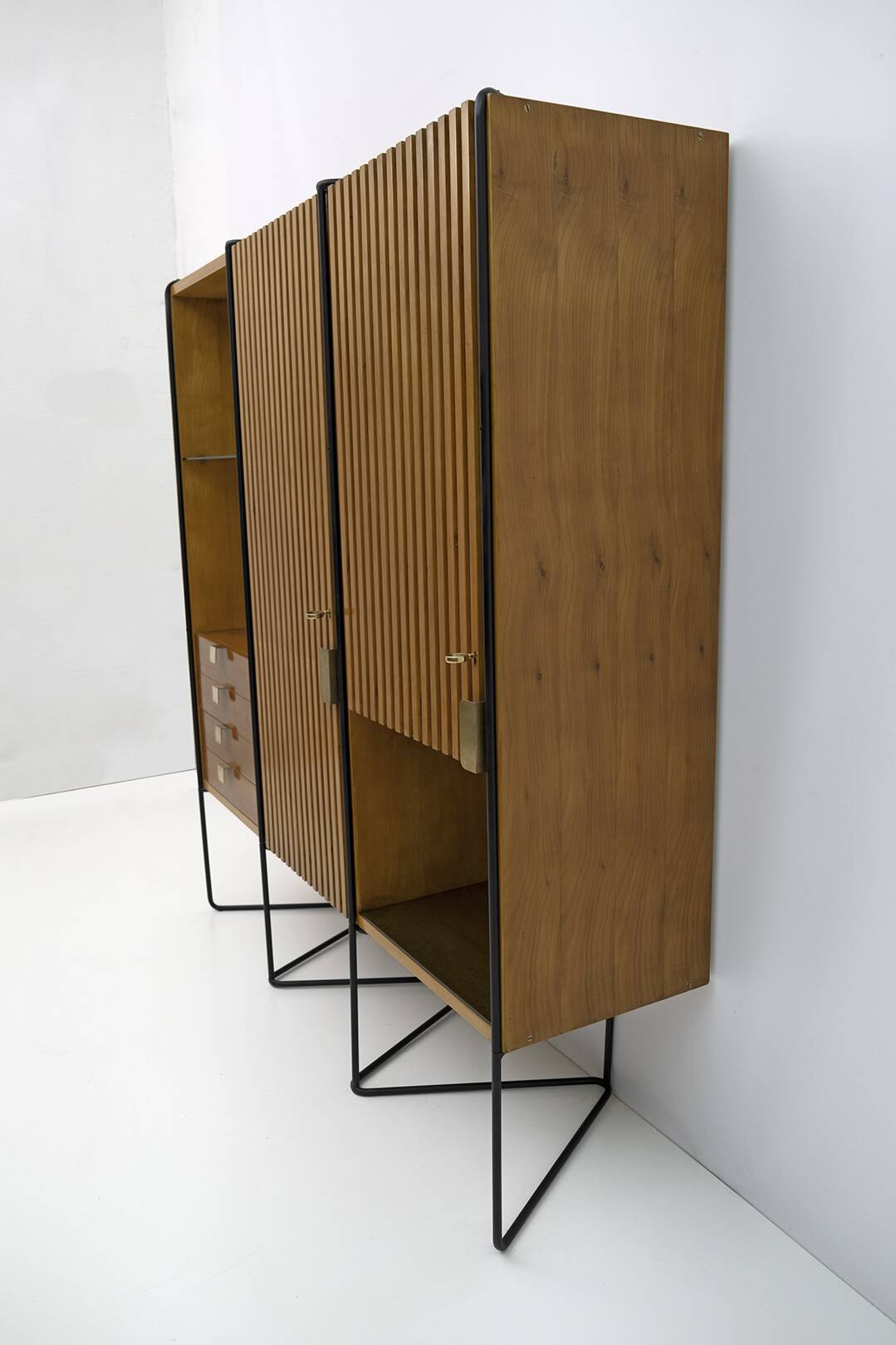 Armoire Murale Taichiro Nakai en Teck par Consorzio La Permanente Mobili, 1950s