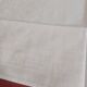 4 serviettes blanches damassé de lin